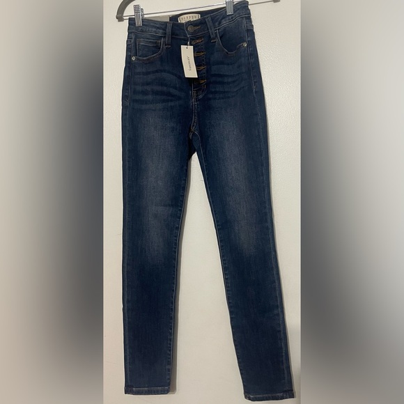 *NWT*‎ Francesca's Harper Heritage high-rise skinny Size 26 - Picture 1 of 8